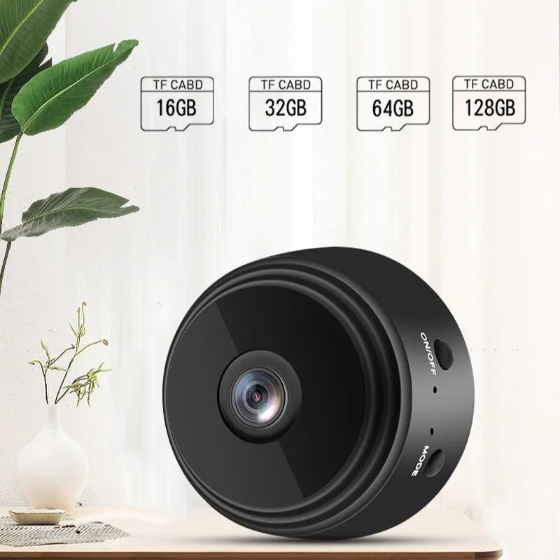 Wireless Smart WiFi Security Camera, 1080P HD Indoor Outdoor Home Surveillance Cam with Wide Angle, Night Vision, Motion