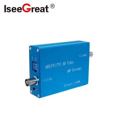 Coxial Cable AHD/TVI/CVI/CVBS 1080P Video Amplifier Extends For CCTV Camera System HD Signal Transmissi 800M