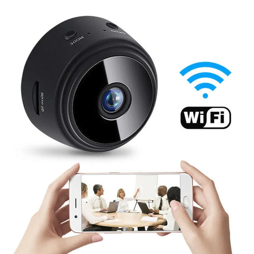 Wireless Smart WiFi Security Camera, 1080P HD Indoor Outdoor Home Surveillance Cam with Wide Angle, Night Vision, Motion